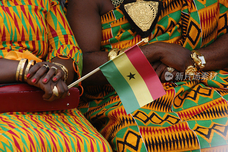 加纳妇女庆祝独立日