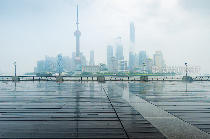 上海金融中心观