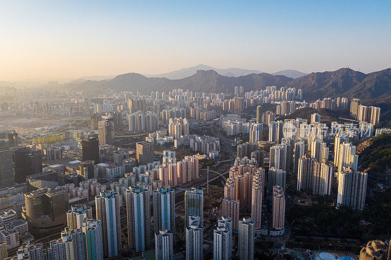 位于香港九龙的住宅区