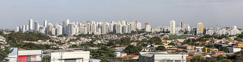 住宅小区建筑全景