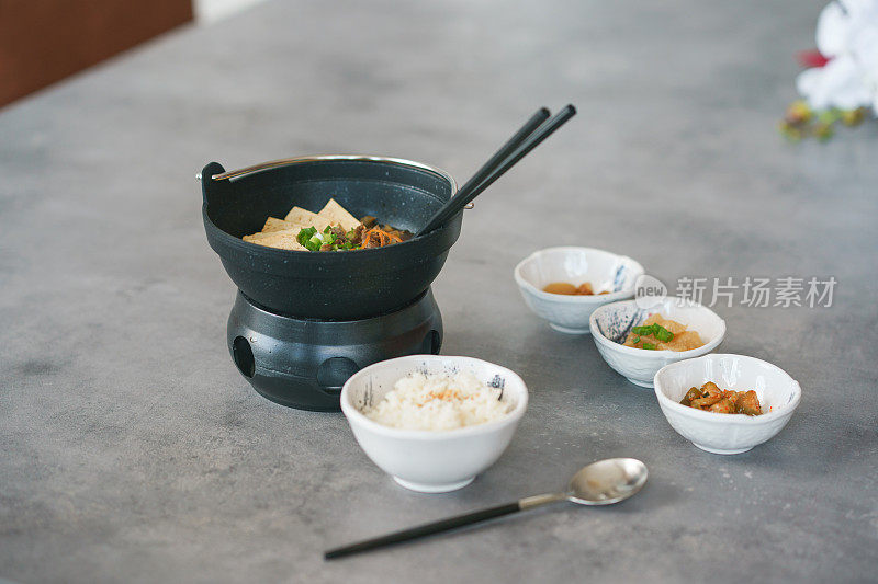 韩式料理——豆腐火锅