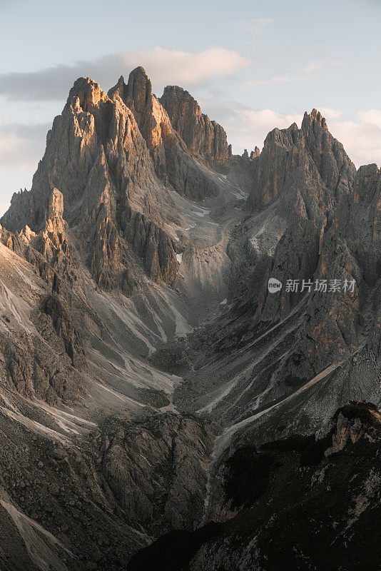 卡迪尼迪米苏里纳，Dolomites，意大利阿尔卑斯山，意大利