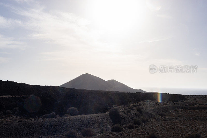 火山加那利岛兰萨罗特岛