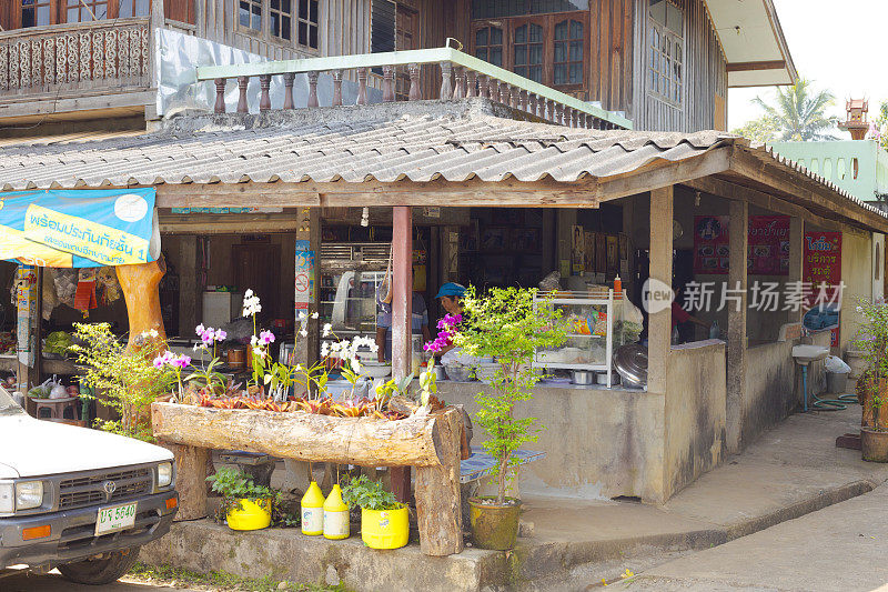 泰国北部一个省的小泰国餐馆