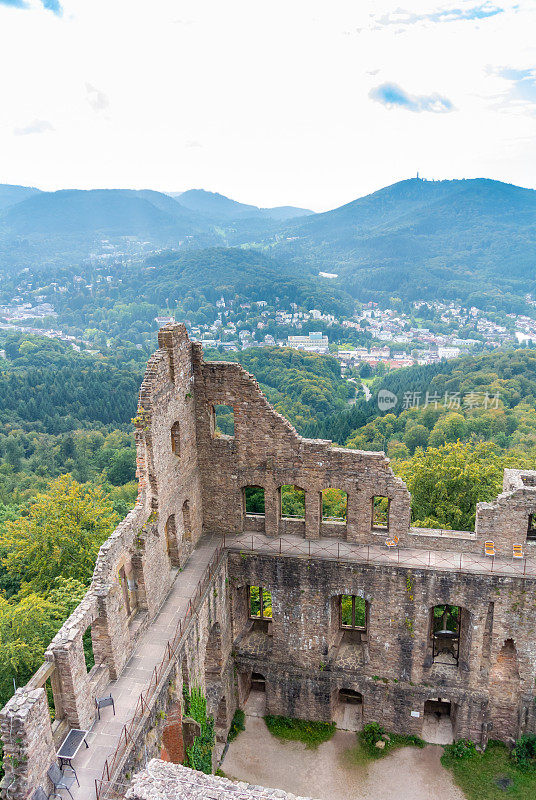 德国巴登-巴登古城堡遗址(古城堡)