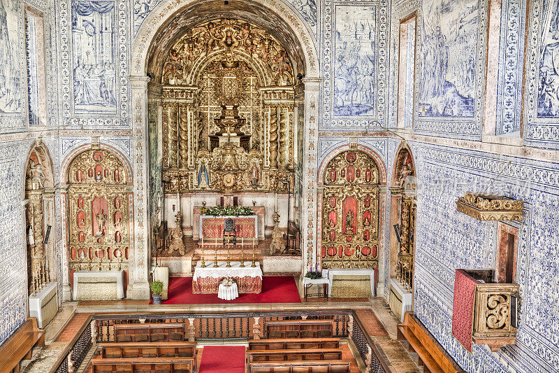 葡萄牙阿连特霍卡斯特罗佛得角的历史教堂