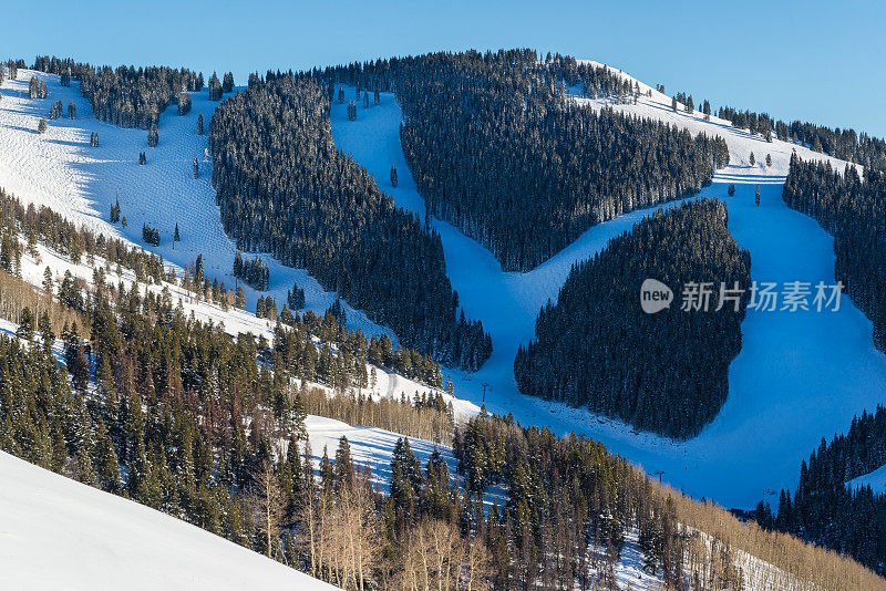 滑雪胜地轨迹