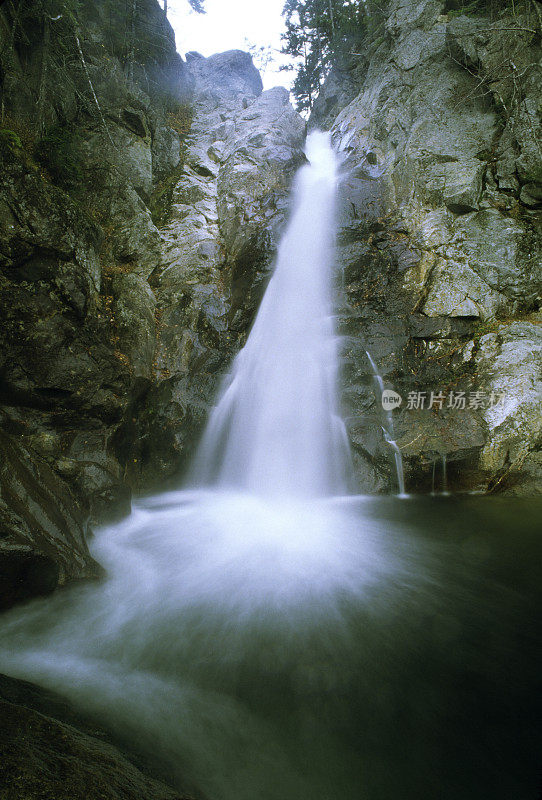 格伦埃利斯瀑布，新罕布什尔州