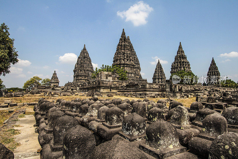 Prambanan寺庙化合物