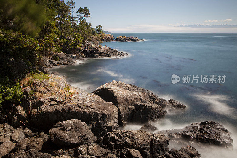 温哥华岛海岸线