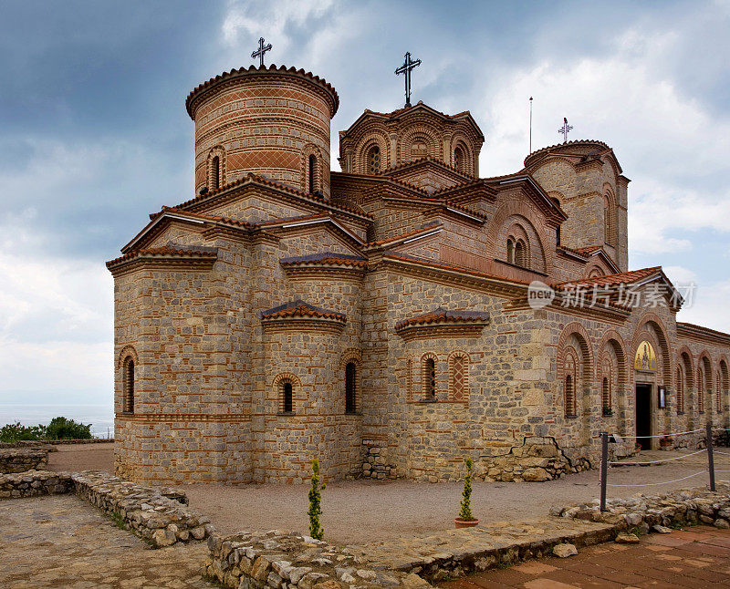 东正教堂,圣。在奥赫里德Caneo…马其顿共和国