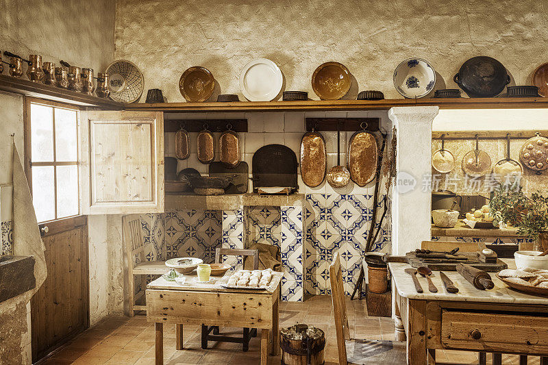 古代马略卡岛的厨房
