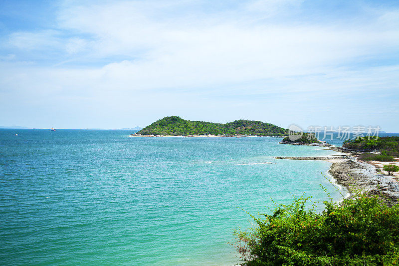 西昌岛的海岸和海湾