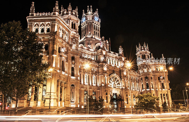 马德里城市-西班牙-旅行欧洲