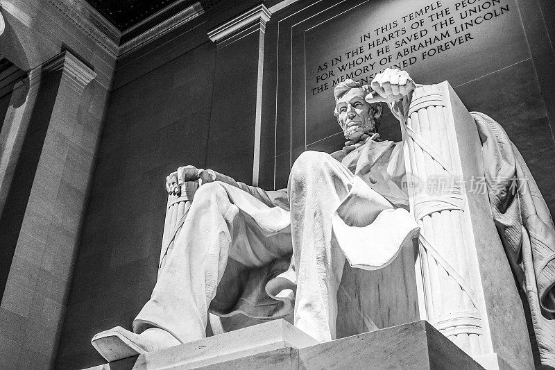 华盛顿特区的林肯纪念堂