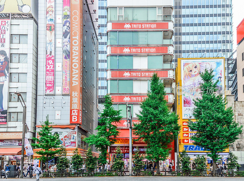 东京街景-秋叶原