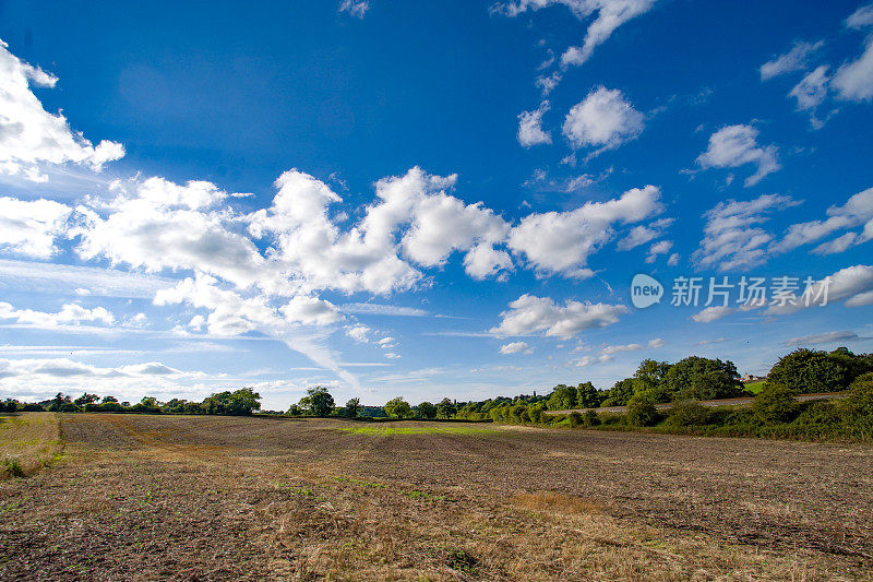 土壤地田休耕天空