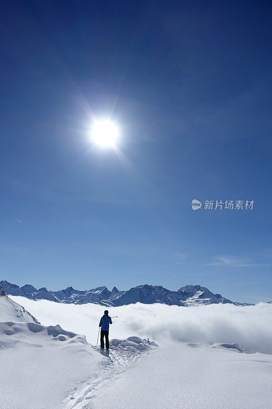 奥地利圣安东极速滑雪