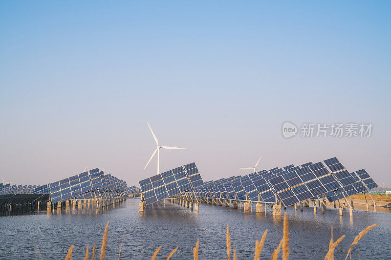 中国的风能和太阳能发电