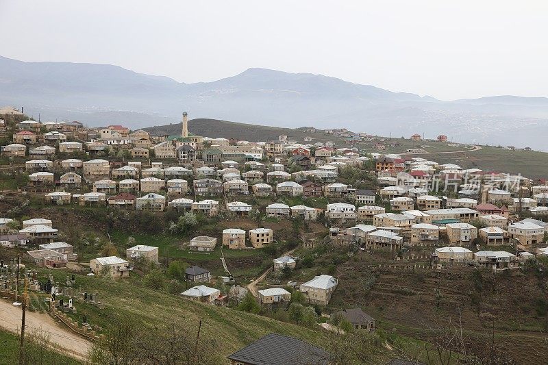 达吉斯坦Kubachi村,
