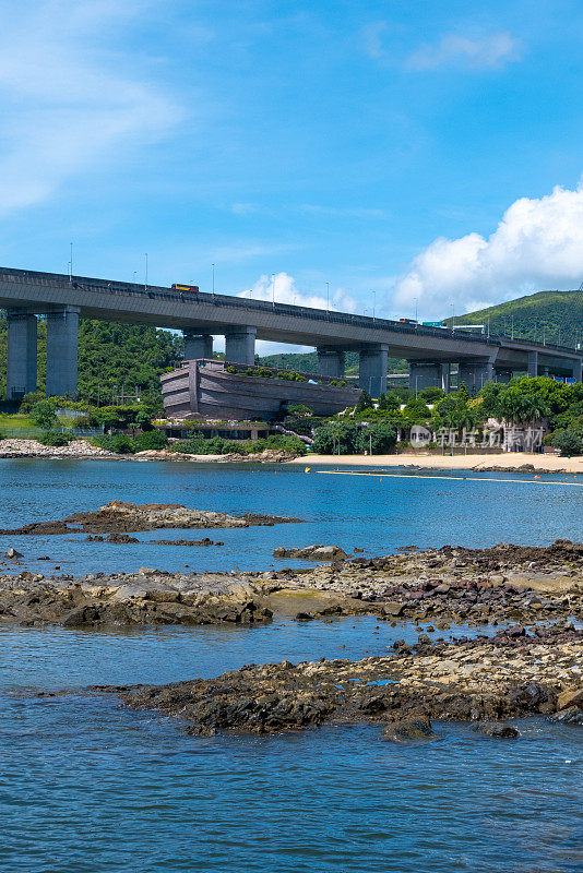 青马桥。香港