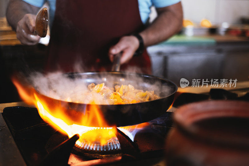 烹饪与火焰