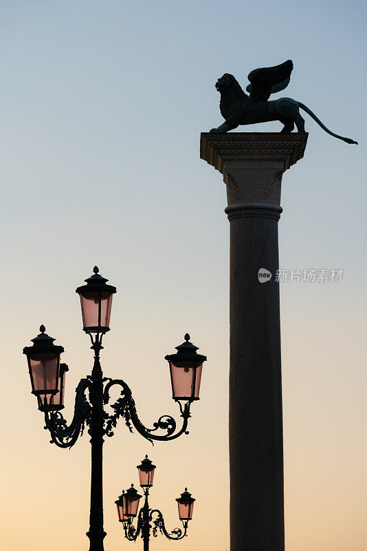 威尼斯的狮子，圣马可广场
