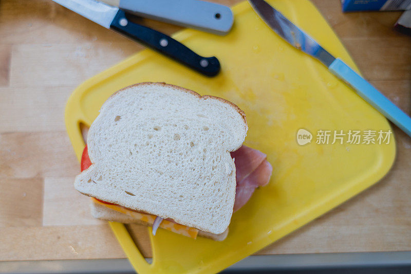 午餐做三明治