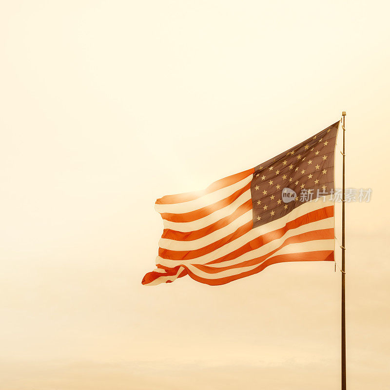 7月4日的美国国旗