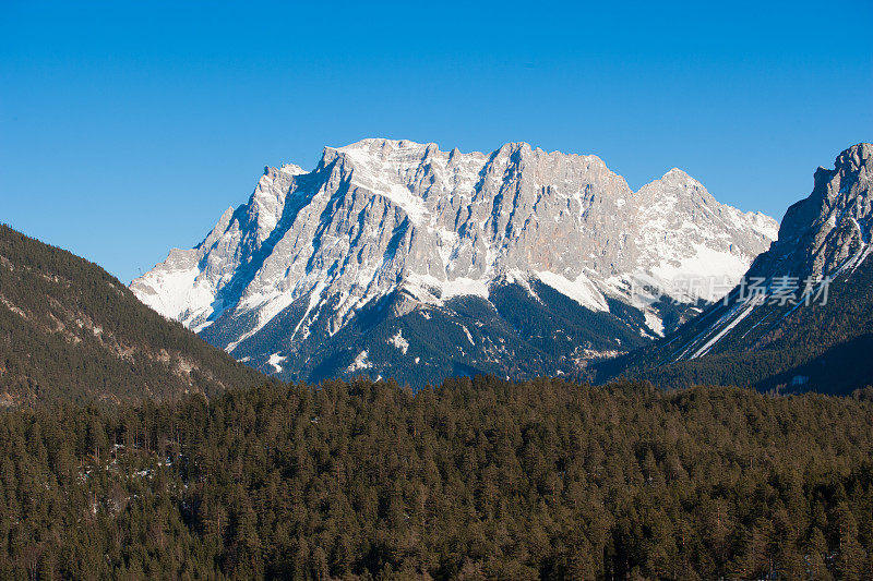 德国的Zugspitze山