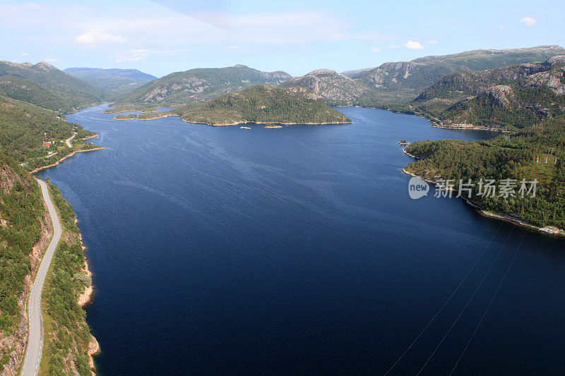 挪威。Sagfjorden