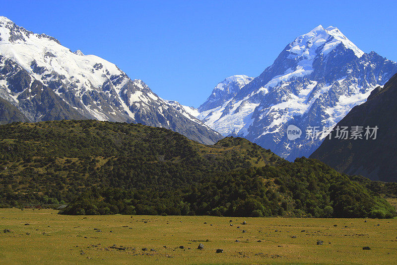 库克山――库克山国家公园，南岛，新西兰