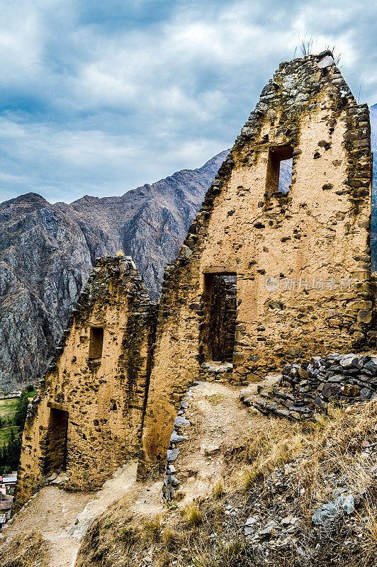 秘鲁印加遗址-奥兰塔坦博要塞