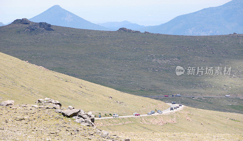 步道山脊路，洛基山脉国家公园，科罗拉多州