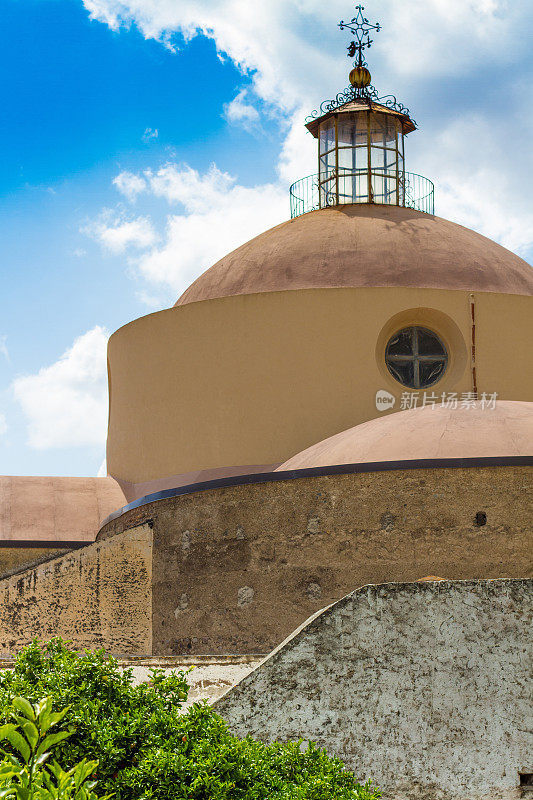 圣巴托洛梅奥教堂，圣玛丽娜萨利纳，伊奥利亚群岛，意大利