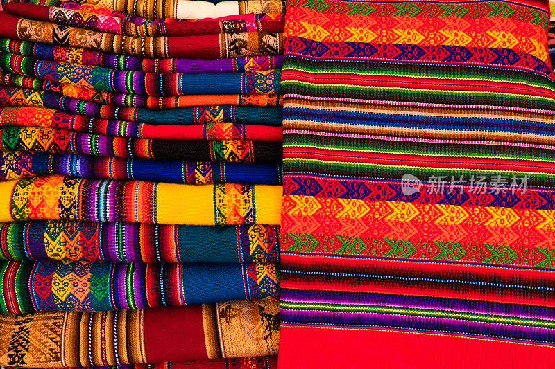 南美手工艺品市场，秘鲁