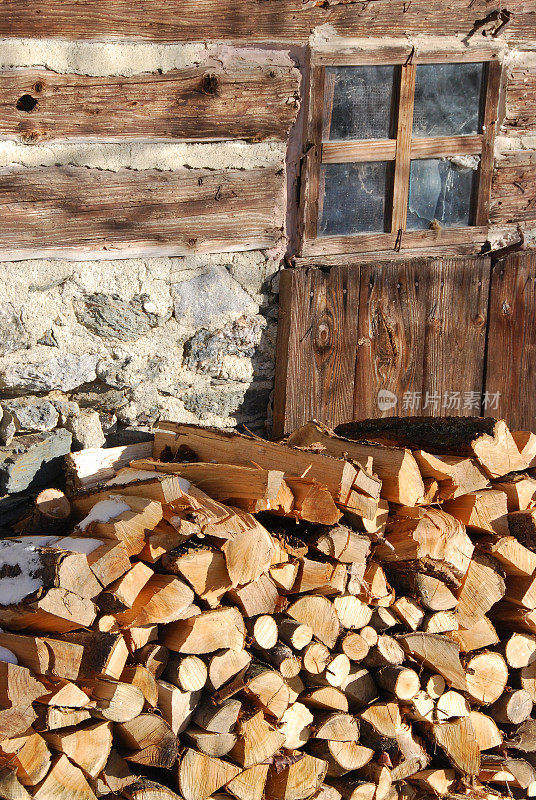 木棚及木柴