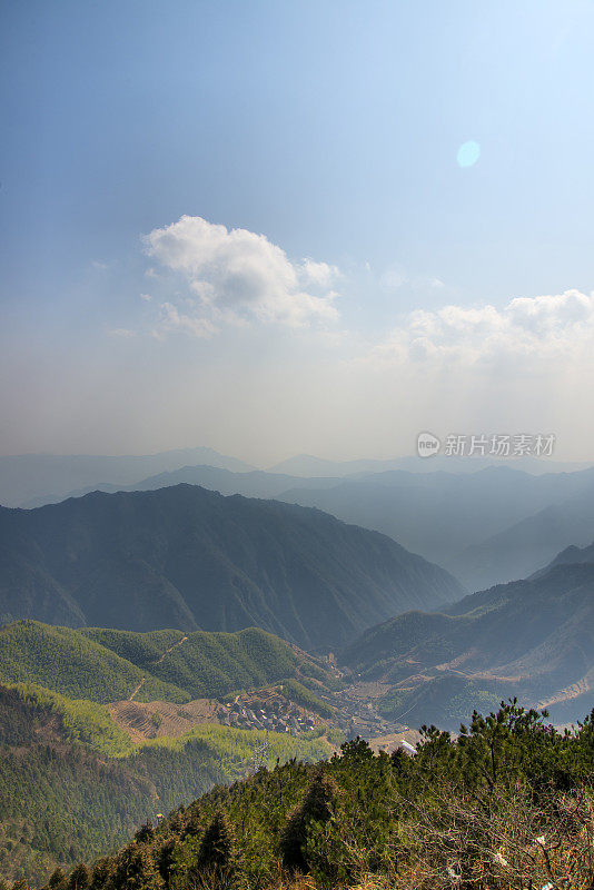 中国山景观