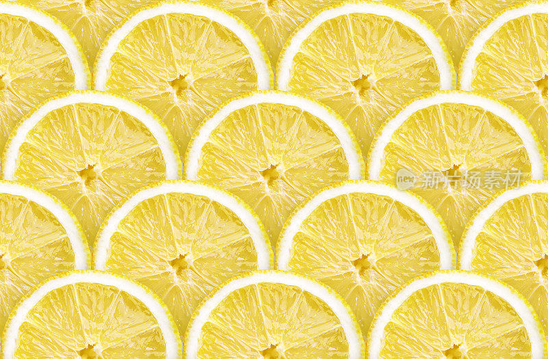 柠檬片无缝