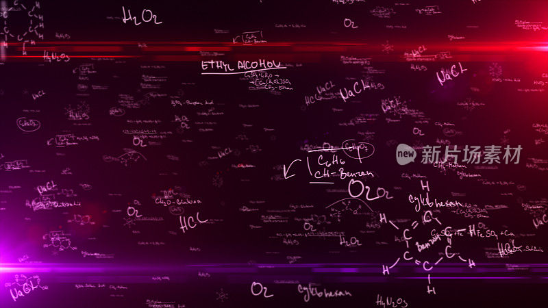 科学，数学，化学方程式
