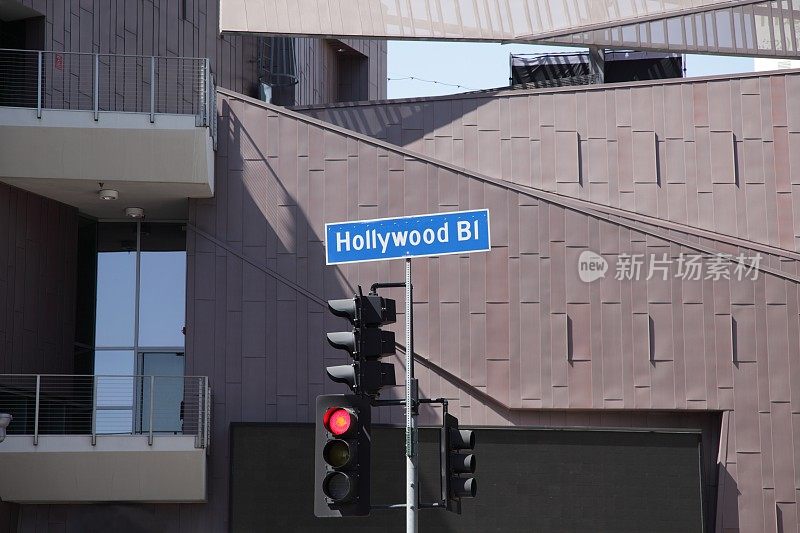 好莱坞大街标志