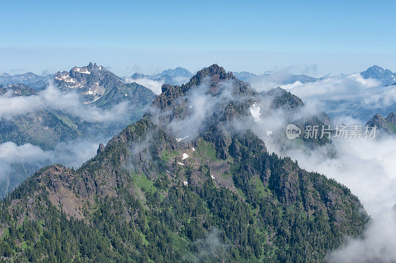 云海之上的奥林匹克山