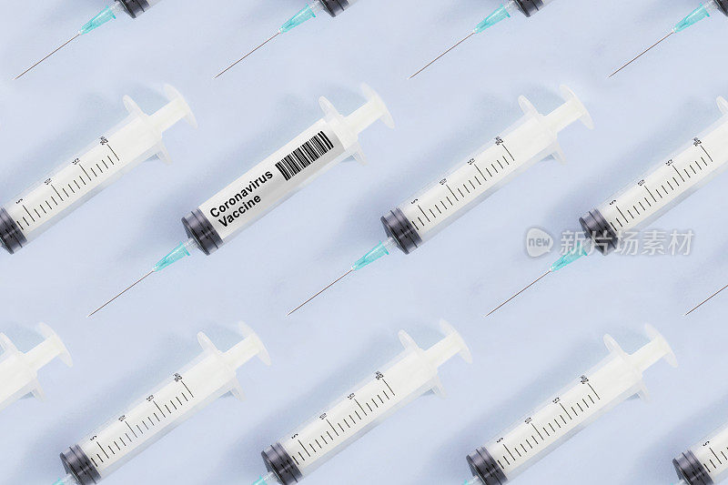 新型冠状病毒疫苗注射器