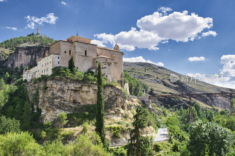 十六世纪的圣保罗修道院目前停止昆卡的国家旅游业