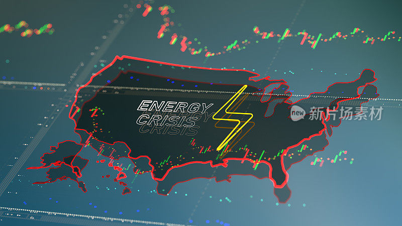 美国数字概念中的能源危机