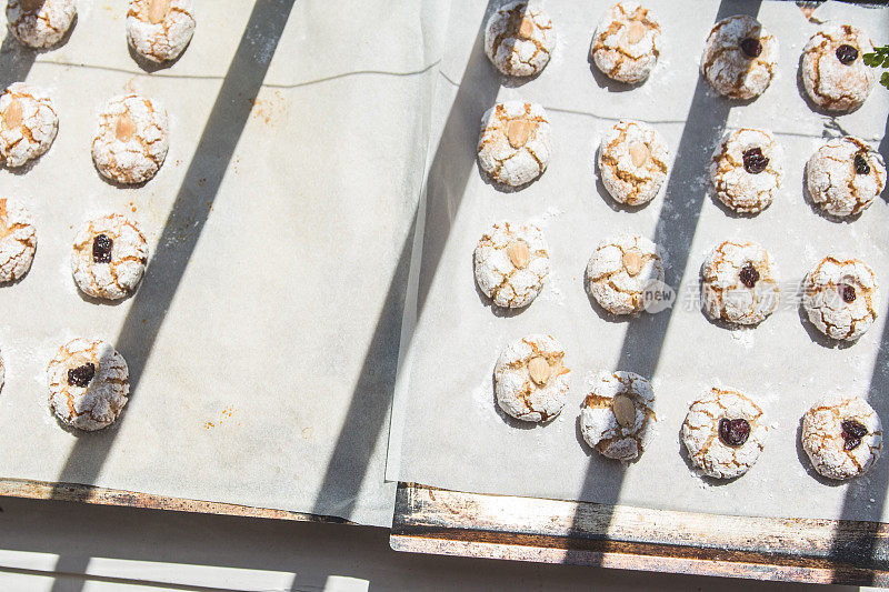 自制意大利传统杏仁饼干“阿玛瑞蒂”