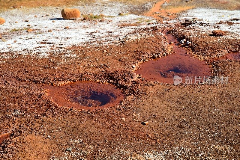 图奥勒姆牧场的汽水泉