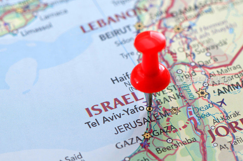 以色列的地图