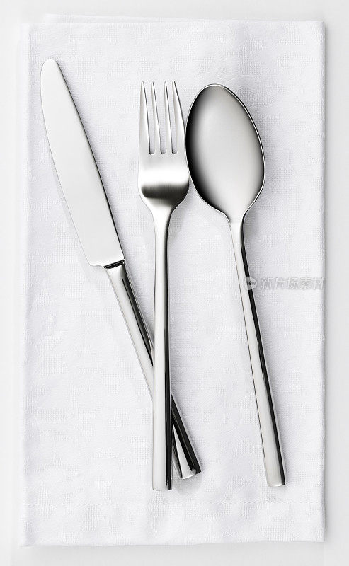 一套叉子、刀和勺子