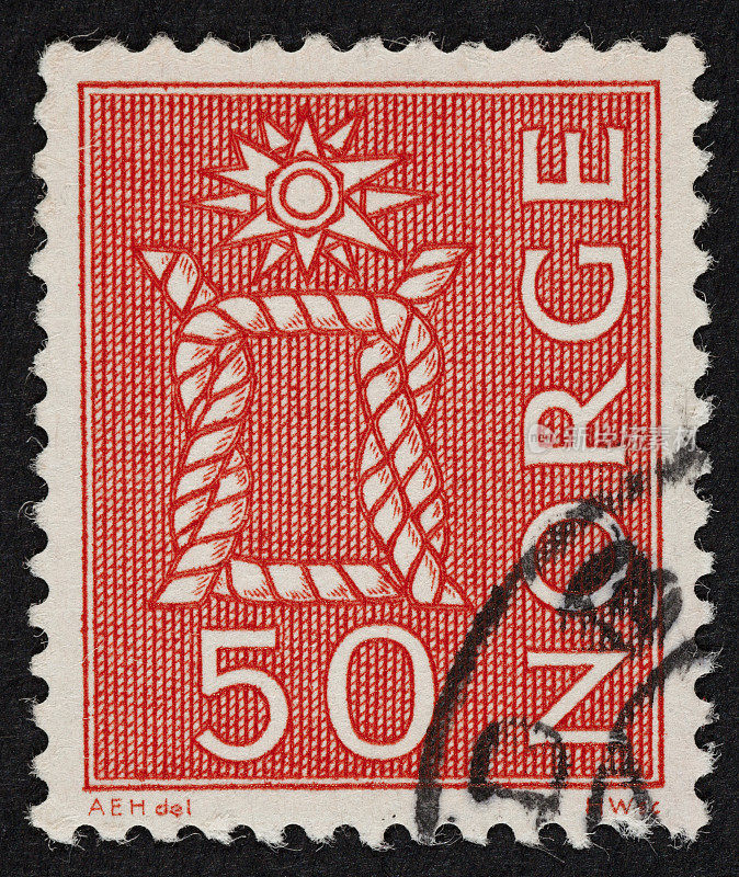 挪威的邮票